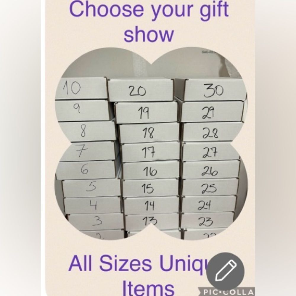 Choose Your Gift Show! Every Purchase Over $25 You Pick Your Box! All sizes